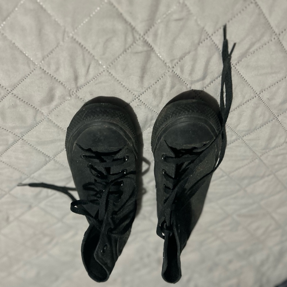 Converse Black High-Top Sneakers